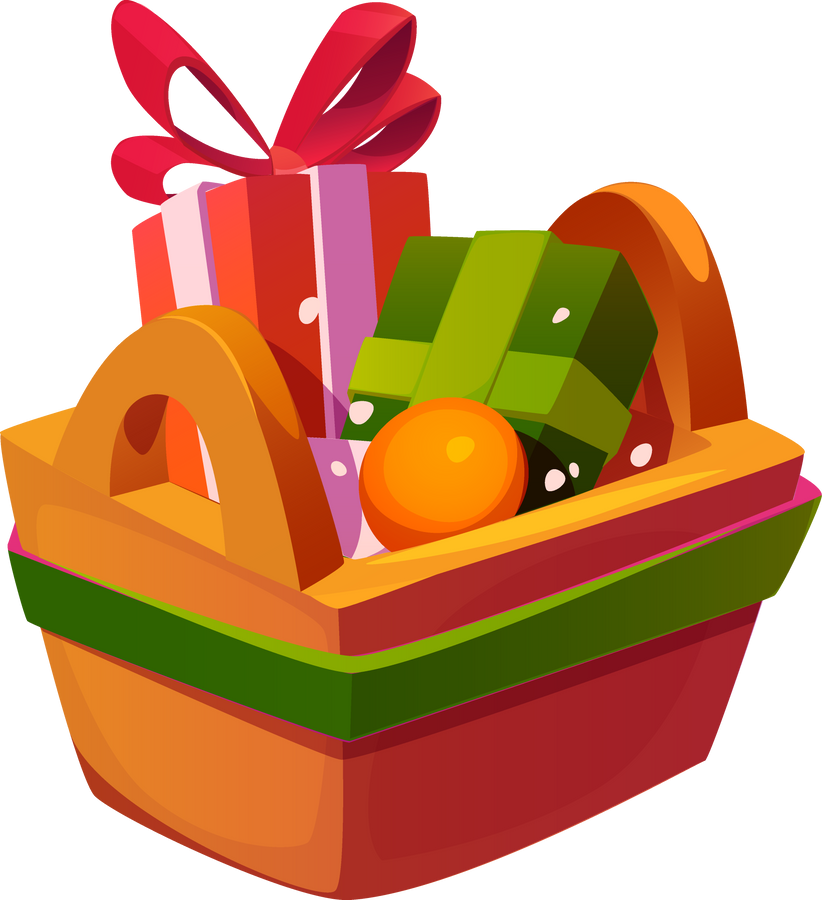 Christmas gift basket